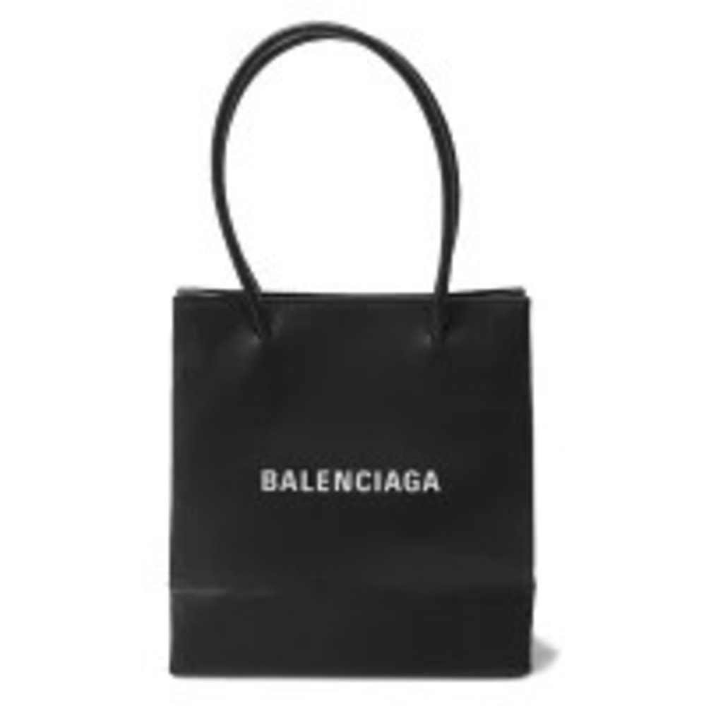 Balenciaga Shopping Tote XXS Leather Bag Black - Picture 2 of 10